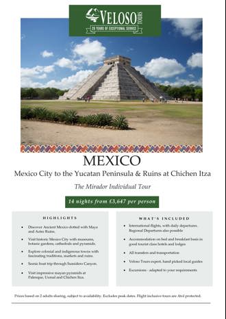 Mexico Mirador Window Flyer (Jpeg)