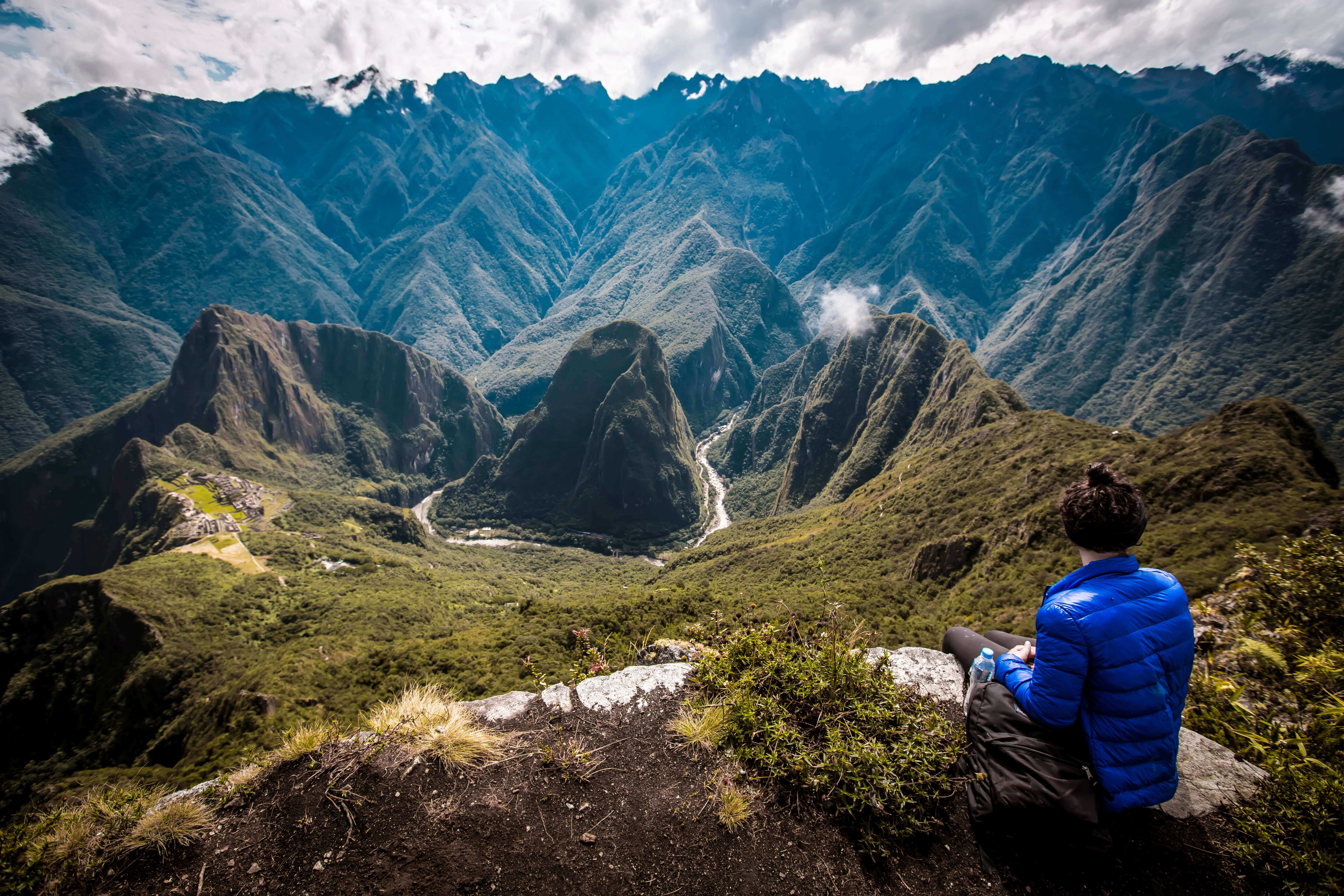 Vue sur le Machu Picchu 