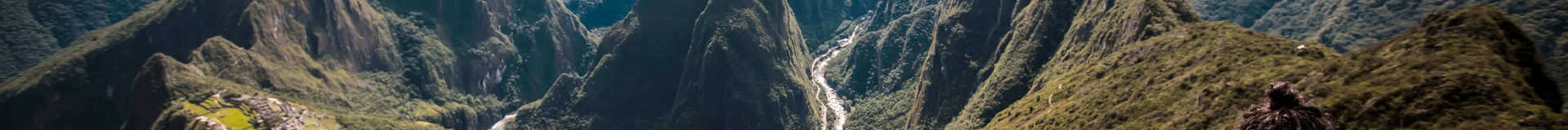 Vue sur le Machu Picchu 