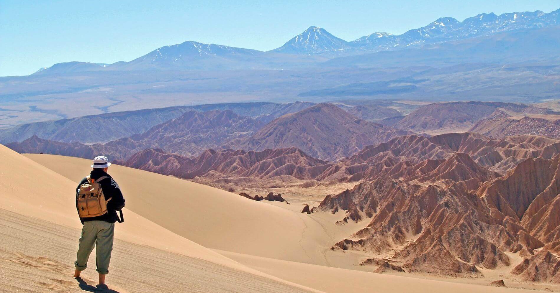 Paysage du désert d’Atacama