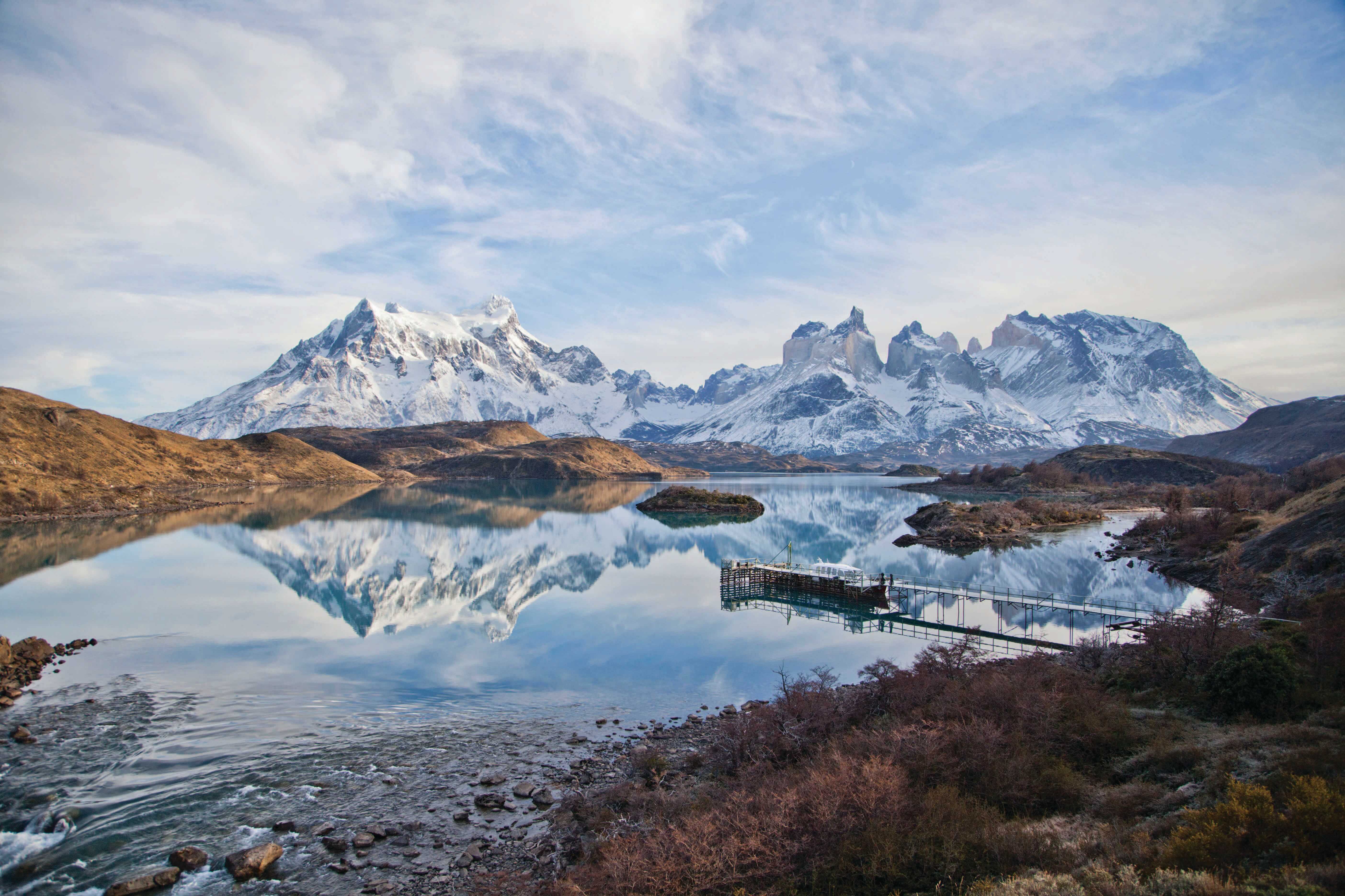 Lac Pehoe à Torres del Paine