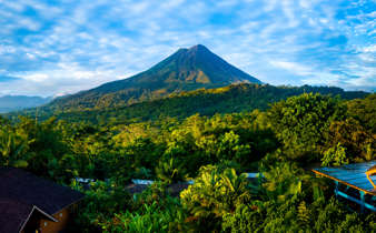 Vue sur le Volcan Arenal