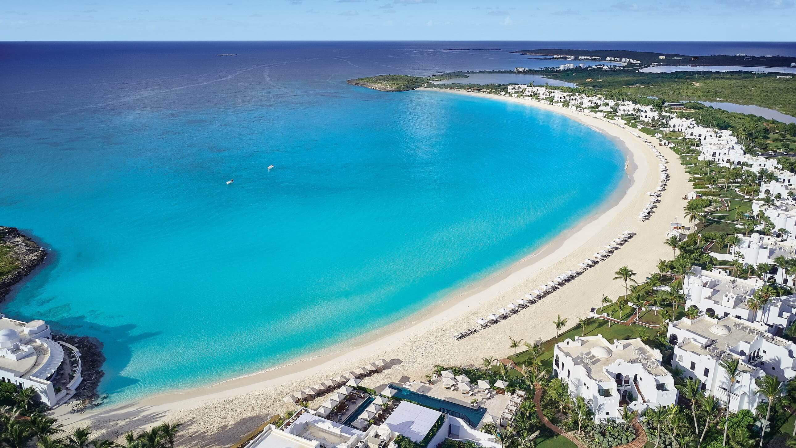 Vue sur Baie Longue St Martin