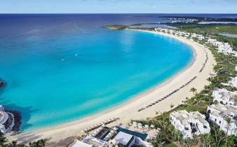 Vue sur Baie Longue St Martin
