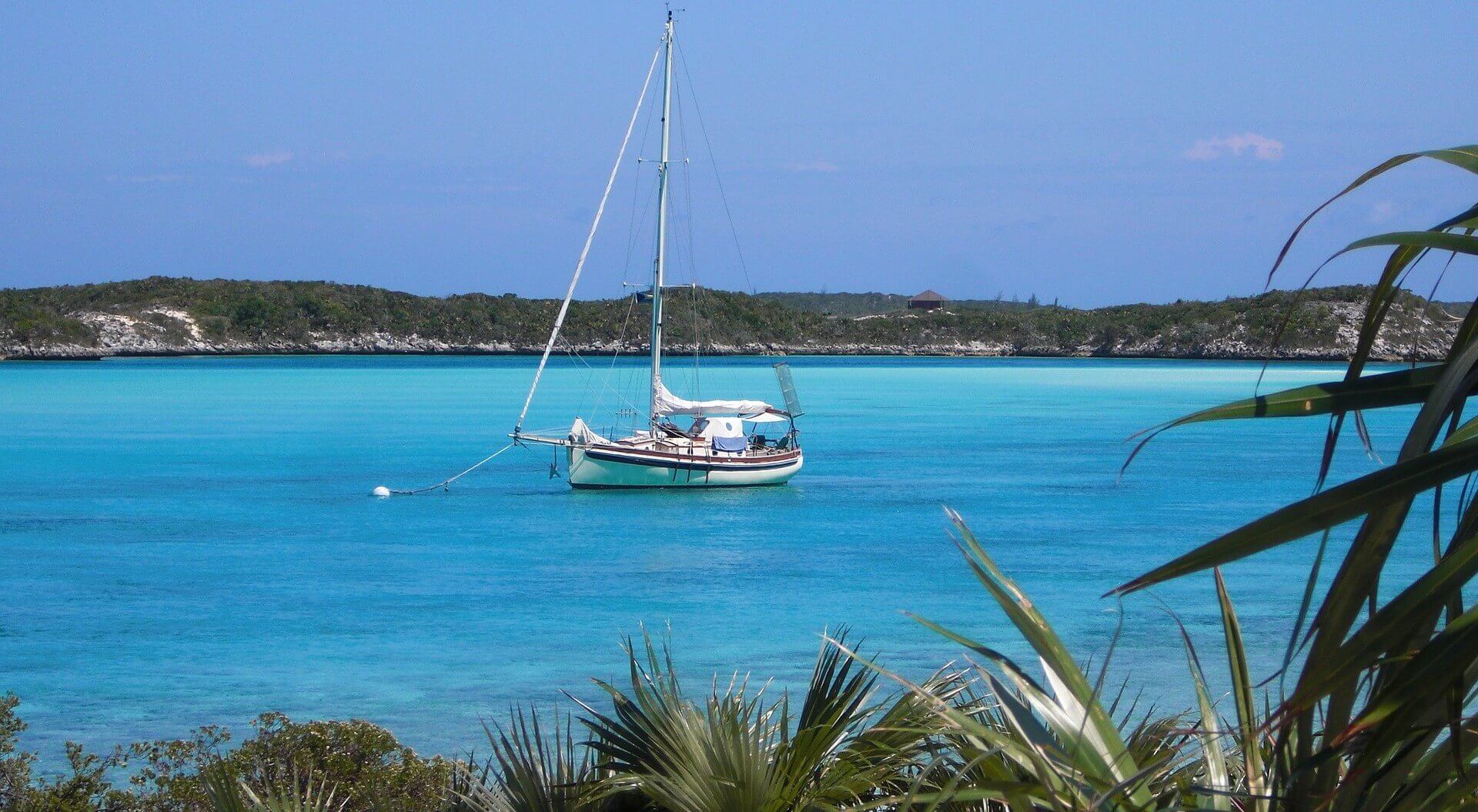 Voilier dans les Bahamas