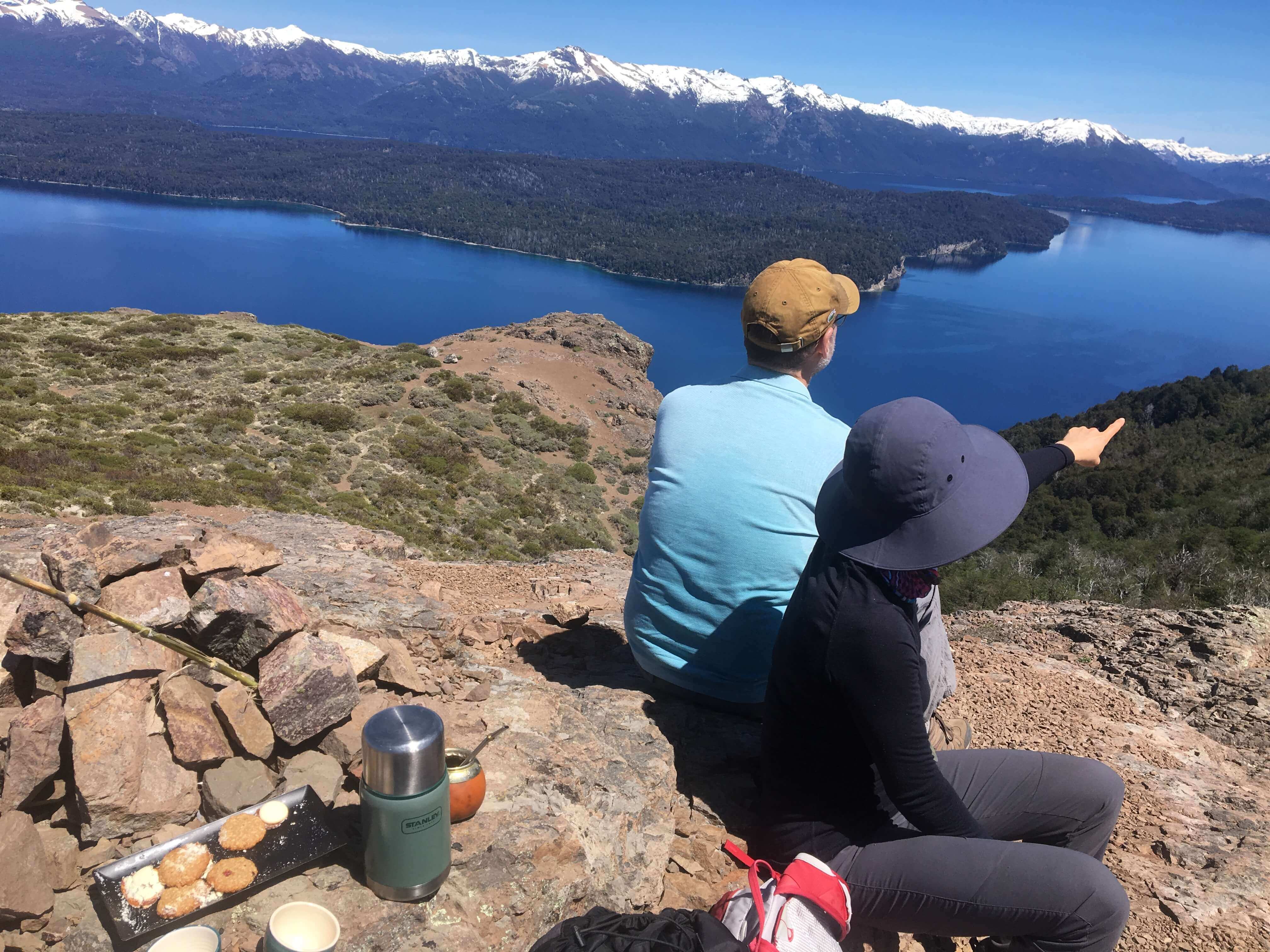 Trekking in the lake region