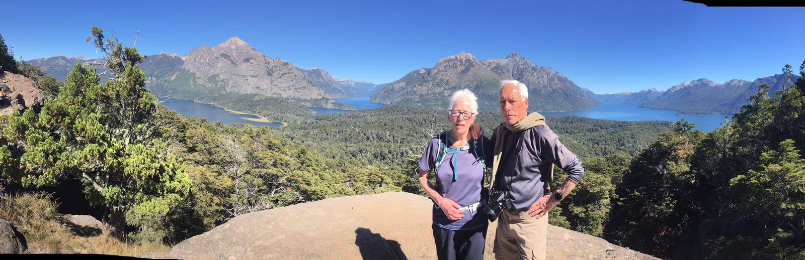 Bariloche Lake Region 26Mar23 Mr&Mrs Naylor