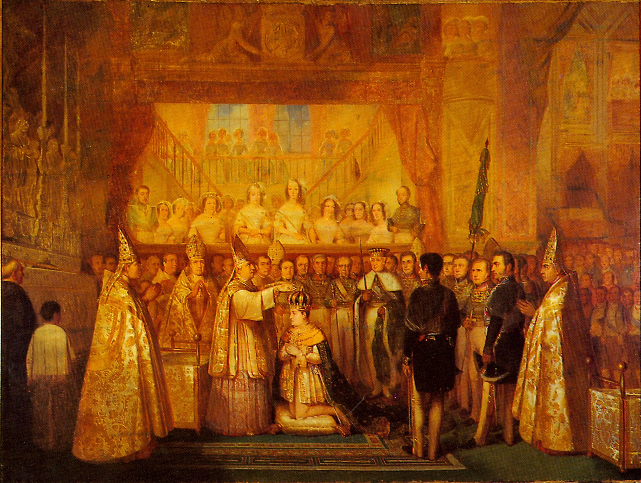 Coronation Of Dom Pedro II